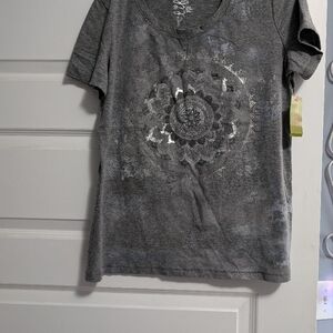 Woman Gray Graphic Tee by Made For Life